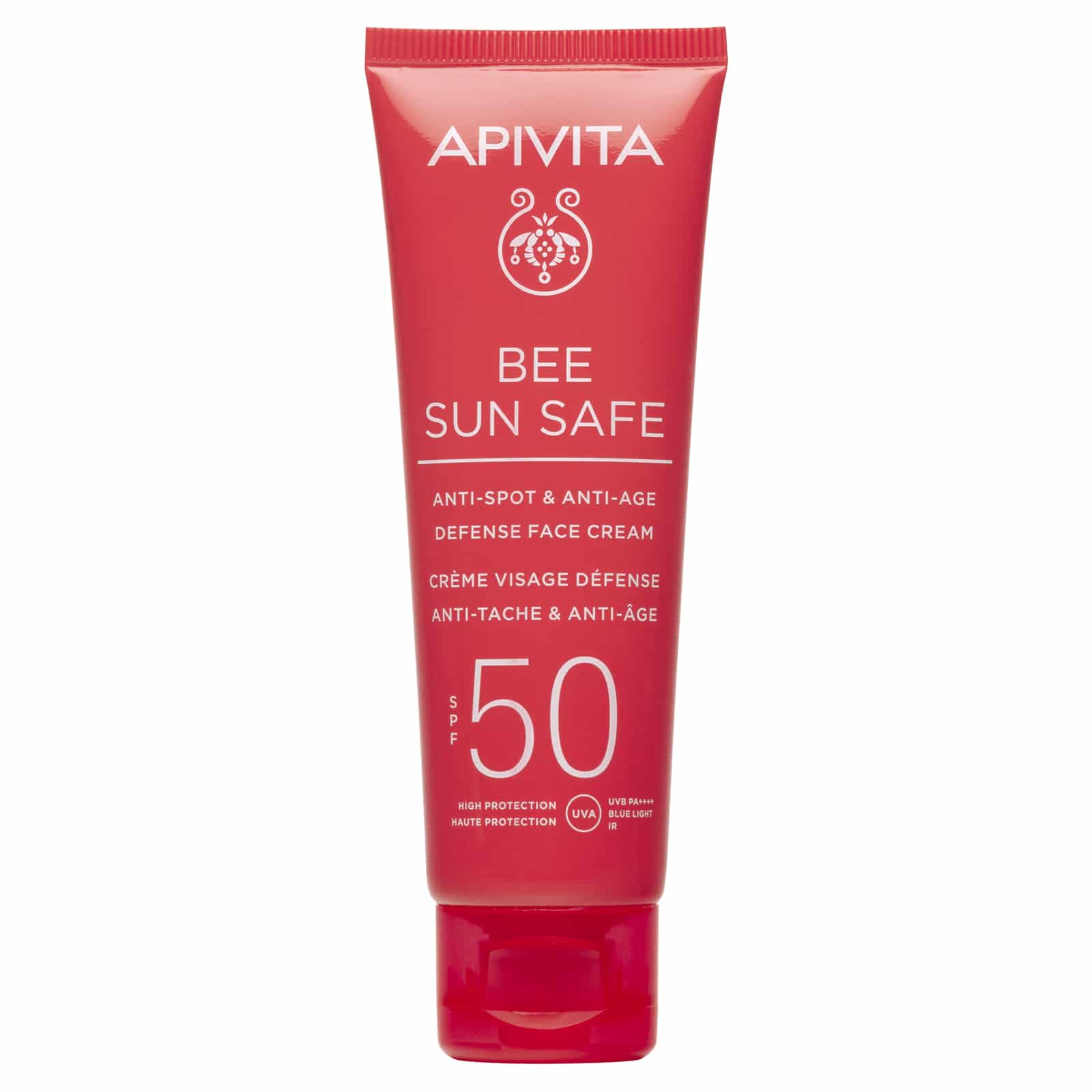 APIVITA - BEE SUN SAFE Κρέμα Προσώπου κατά των πανάδων & των ρυτίδων SPF50 - 50ml
